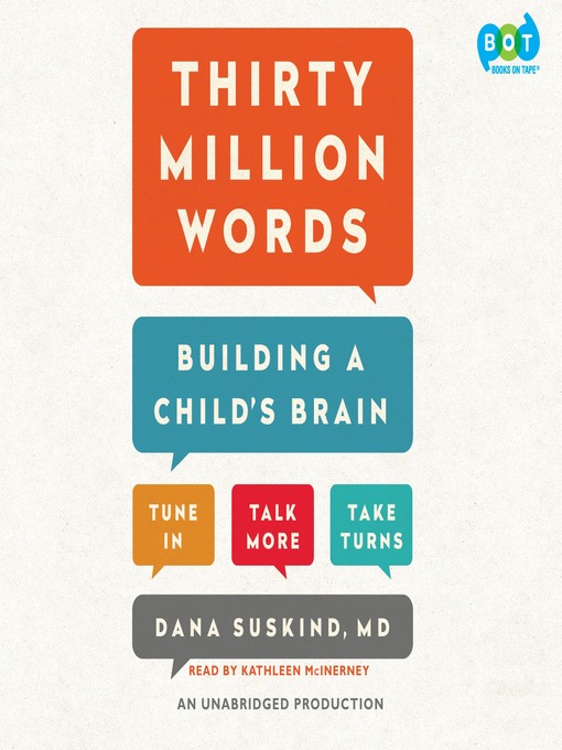 Title details for Thirty Million Words by Dana Suskind - Wait list